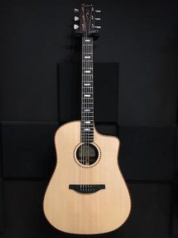 Fenech VTP Rosewood D78 Cutaway Guitar