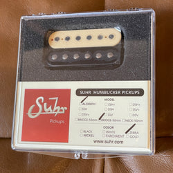 Suhr Aldrich, Single Screw Hot Humbucker Pickup, Bridge, 50mm, Zebra