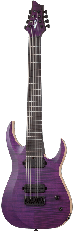 Schecter John Browne Signature TAO-8 - See-Thru Purple