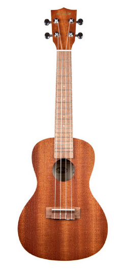 Kala KA-C Satin Mahogany Concert Ukulele