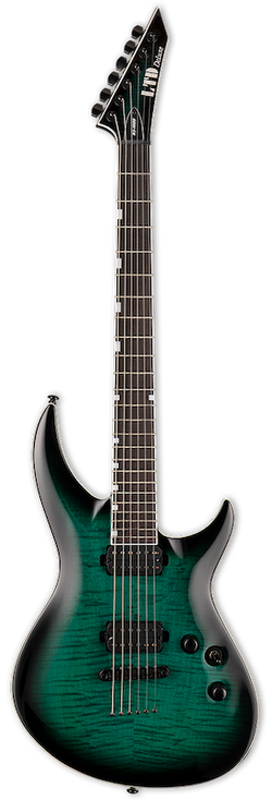 LTD H3-1000FM BLK TURQ BURST