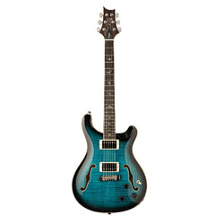 PRS SE Hollowbody II Piezo Peacock Blue Burs