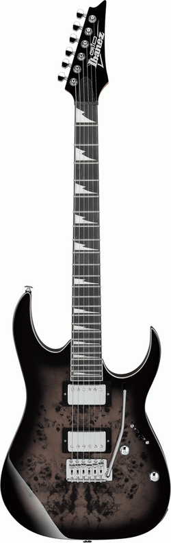 Ibanez RG220PA1 BKB Transparent Brown Black Burst Electric Guitar