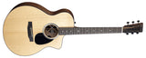Martin Koa Acoustic Electric Guitar: Road Series Stage Cutaway Koa top