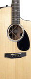 Martin Koa Acoustic Electric Guitar: Road Series Stage Cutaway Koa sound hole