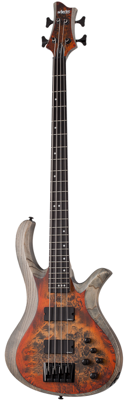 Schecter Riot 4 Bass – Inferno Burst