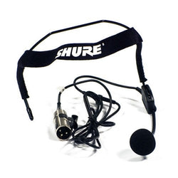 Shure WH20XLR Head-worn Mic Cardioid Dynamic XLR Connector