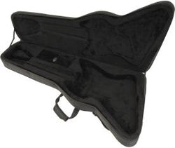 SKB Explorer/Firebird Guitars Soft case with EPS foam interior/Nylon exterior, back straps