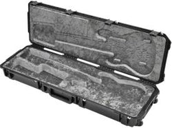 SKB Injection Molded P/J Style Electric Bass Flight Case - TSA Latches, with wheels