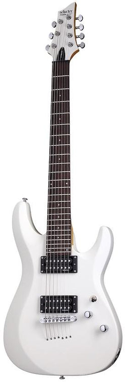 Schecter C-7 Deluxe Satin White SCH438