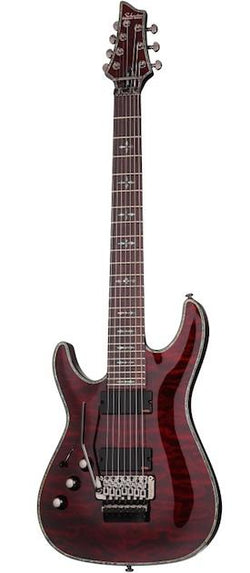 Schecter Hellraiser C-7 FR Left hand Electric Guitar.