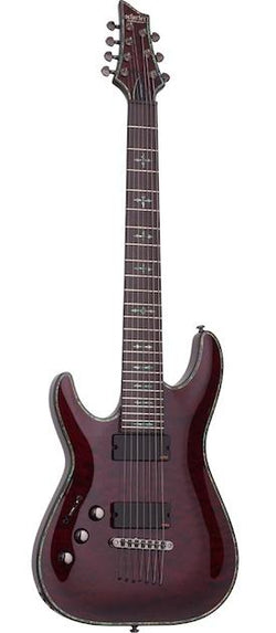 Schecter Hellraiser C-7 Left Hand – Black Cherry