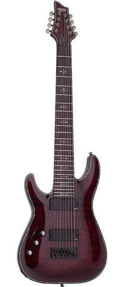 Schecter Hellraiser C-8 Left Hand – Black Cherry 