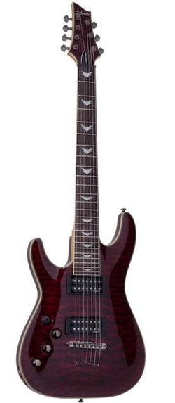 Schecter Omen Extreme-7 Left Handed delivers hard rock performance, elegance and playability.