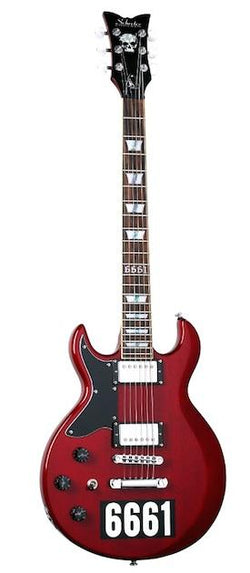 Schecter ZV Custom Reissue left hand Electric Guitar.