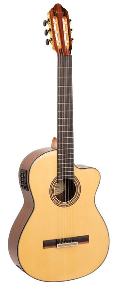 Valencia VC564CE Full Size Classical Cutaway Guitar Natural