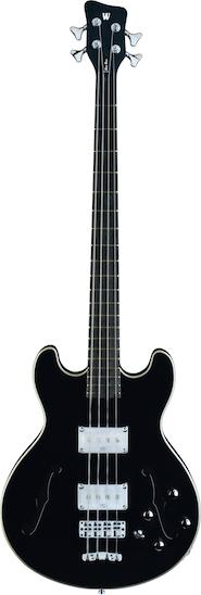 Warwick Starbass 4 High Polish Black Chrome Fretted.