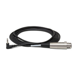 Hosa XVM-105F Microphone Cable XLR3F – 3.5mm TRS RA – 5ft