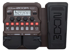 Zoom A1X FOUR Acoustic Multi-Effects Pedal w/ Expression Pedal