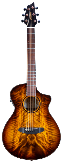 Breedlove Pursuit Exotic S Companion Tiger's Eye CE Myrtlewood