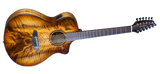 Breedlove Pursuit Exotic S Concert Amber 12 String CE Myrtlewood-Myrtlewood