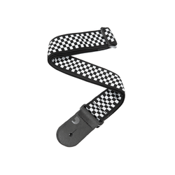 D'Addario Woven Guitar Strap, Check Mate