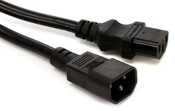 Hosa PWL408 Power Extension Cord IEC To IEC 8Ft