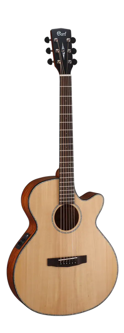 Cort SFX-E Acoustic Electric Guitar - Natural Satin (Solid Spruce Top)