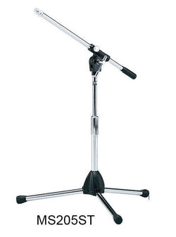 Tama MS205ST Short Boom Microphone Stand (Chrome Finish)