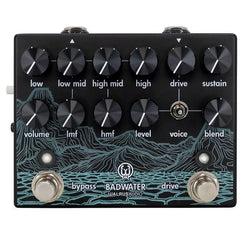 Walrus Audio Badwater Bass Preamp & DI top view